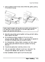 Preview for 97 page of Epson ActionLaser Plus User Manual