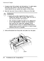 Preview for 134 page of Epson ActionLaser Plus User Manual