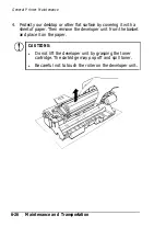 Preview for 156 page of Epson ActionLaser Plus User Manual