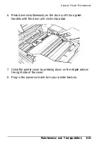 Preview for 161 page of Epson ActionLaser Plus User Manual