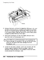 Preview for 164 page of Epson ActionLaser Plus User Manual