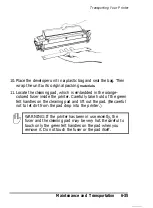 Preview for 165 page of Epson ActionLaser Plus User Manual