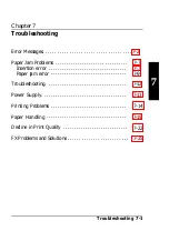 Preview for 171 page of Epson ActionLaser Plus User Manual