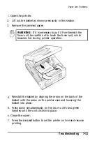 Preview for 181 page of Epson ActionLaser Plus User Manual