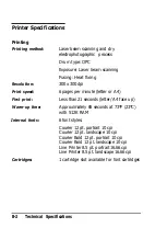 Preview for 212 page of Epson ActionLaser Plus User Manual