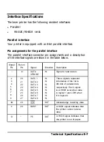 Preview for 217 page of Epson ActionLaser Plus User Manual