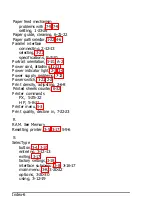 Preview for 230 page of Epson ActionLaser Plus User Manual