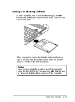 Preview for 44 page of Epson ActionNote 4SLC-25 User Manual