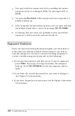 Preview for 107 page of Epson ActionNote 4SLC2-50 User Manual