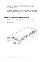 Preview for 6 page of Epson ActionNote 800 Series User Manual