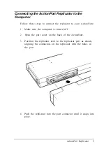 Preview for 7 page of Epson ActionNote 800 Series User Manual