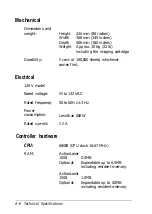 Preview for 166 page of Epson ActionPC 1500 Reference Manual