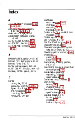 Preview for 260 page of Epson ActionPC 1500 Reference Manual