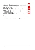 Preview for 15 page of Epson ActionPC 2000 User Manual