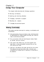 Preview for 36 page of Epson ActionPC 2000 User Manual