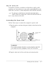 Preview for 23 page of Epson ActionPC 2600 User Manual