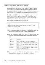 Preview for 34 page of Epson ActionPC 2600 User Manual