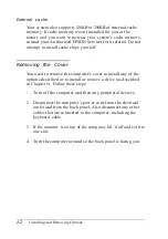 Preview for 60 page of Epson ActionPC 2600 User Manual