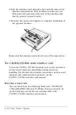 Preview for 110 page of Epson ActionPC 5000 User Manual