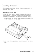 Preview for 18 page of Epson ActionPrinter 2000 User Manual