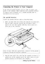 Preview for 26 page of Epson ActionPrinter 2000 User Manual