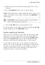 Preview for 30 page of Epson ActionPrinter 2000 User Manual