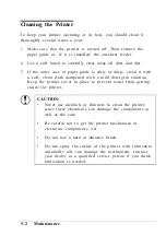 Preview for 77 page of Epson ActionPrinter 2000 User Manual