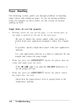 Preview for 87 page of Epson ActionPrinter 2000 User Manual