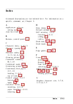 Preview for 124 page of Epson ActionPrinter 2000 User Manual