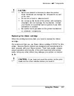 Preview for 61 page of Epson ActionPrinter 2250 User Manual