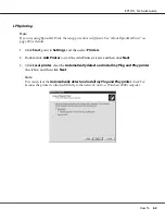 Preview for 62 page of Epson ActionPrinter 3250 Network Manual