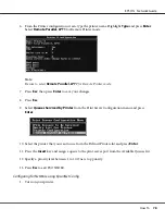 Preview for 78 page of Epson ActionPrinter 3250 Network Manual