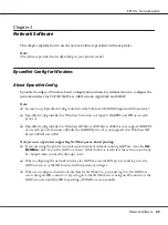 Preview for 89 page of Epson ActionPrinter 3250 Network Manual