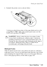 Preview for 61 page of Epson ActionPrinter 4000 User Manual