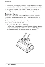 Предварительный просмотр 18 страницы Epson ActionPrinter 4500 User Manual