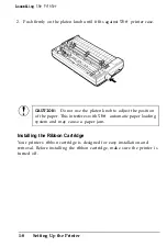 Предварительный просмотр 30 страницы Epson ActionPrinter 4500 User Manual