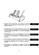 Preview for 7 page of Epson ActionPrinter 5000 - ActionPrinter-5000 Impact Printer Assembly Manual