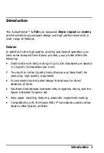 Preview for 6 page of Epson ActionPrinter L-750 User Manual