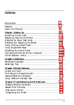 Preview for 4 page of Epson ActionPrinter T-1000 User Manual