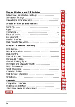 Preview for 5 page of Epson ActionPrinter T-1000 User Manual