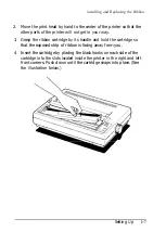 Preview for 14 page of Epson ActionPrinter T-1000 User Manual