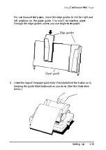 Preview for 22 page of Epson ActionPrinter T-1000 User Manual