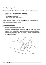 Preview for 37 page of Epson ActionPrinter T-1000 User Manual