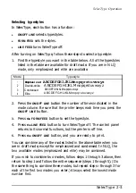 Preview for 38 page of Epson ActionPrinter T-1000 User Manual