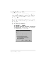 Preview for 16 page of Epson ActionScanner II User Manual