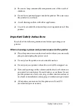 Preview for 7 page of Epson Aculaser 2600 Series Owner'S Manual