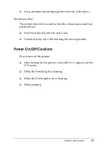 Preview for 13 page of Epson Aculaser 2600 Series Owner'S Manual