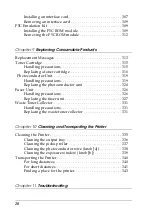 Preview for 20 page of Epson Aculaser 2600 Series Owner'S Manual