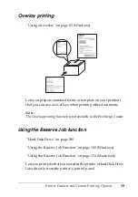 Preview for 39 page of Epson Aculaser 2600 Series Owner'S Manual