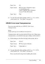 Preview for 57 page of Epson Aculaser 2600 Series Owner'S Manual